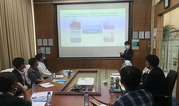 TechAZ cùng hãng DNV đến thăm và làm việc với PTSC M&C về phần mềm SESAM cho điện gió ngoài khơi